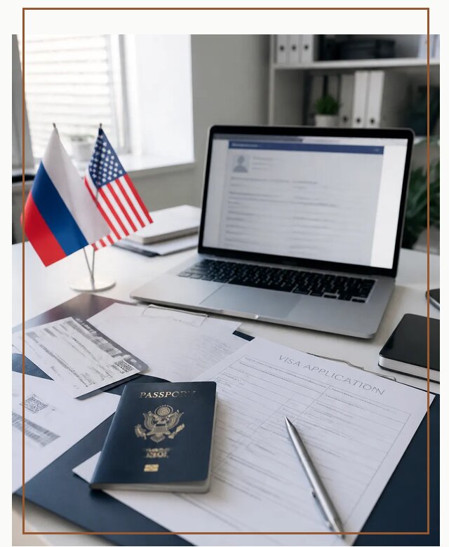 Оформление визы в США для туристов и бизнеса в Минусинске